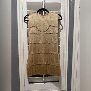 Norma Kamali Shimmery Light Gold Vintage 1986
